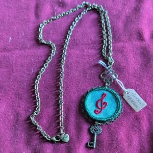 1960's Girl Scout Badge  Necklace